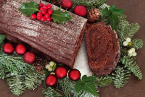 Localized Log Cakes For A Singaporean Christmas
