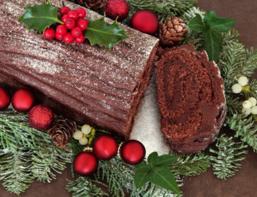 Localized Log Cakes For A Singaporean Christmas