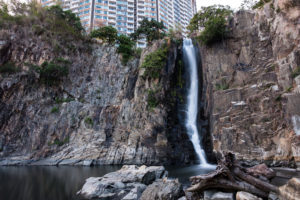 Visiting Waterfall Bay Park In Pokfulam, Hong Kong