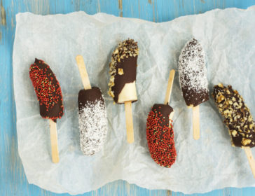 Recipe: Frozen Chocolate Banana Pops by Nealy Fischer