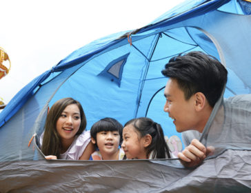 Camping With The Family At Ocean Park Hong Kong