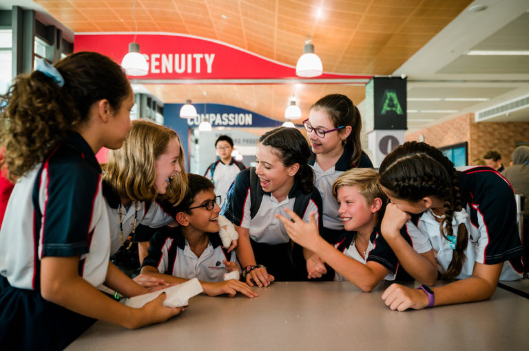 Students At Stamford American Singapore