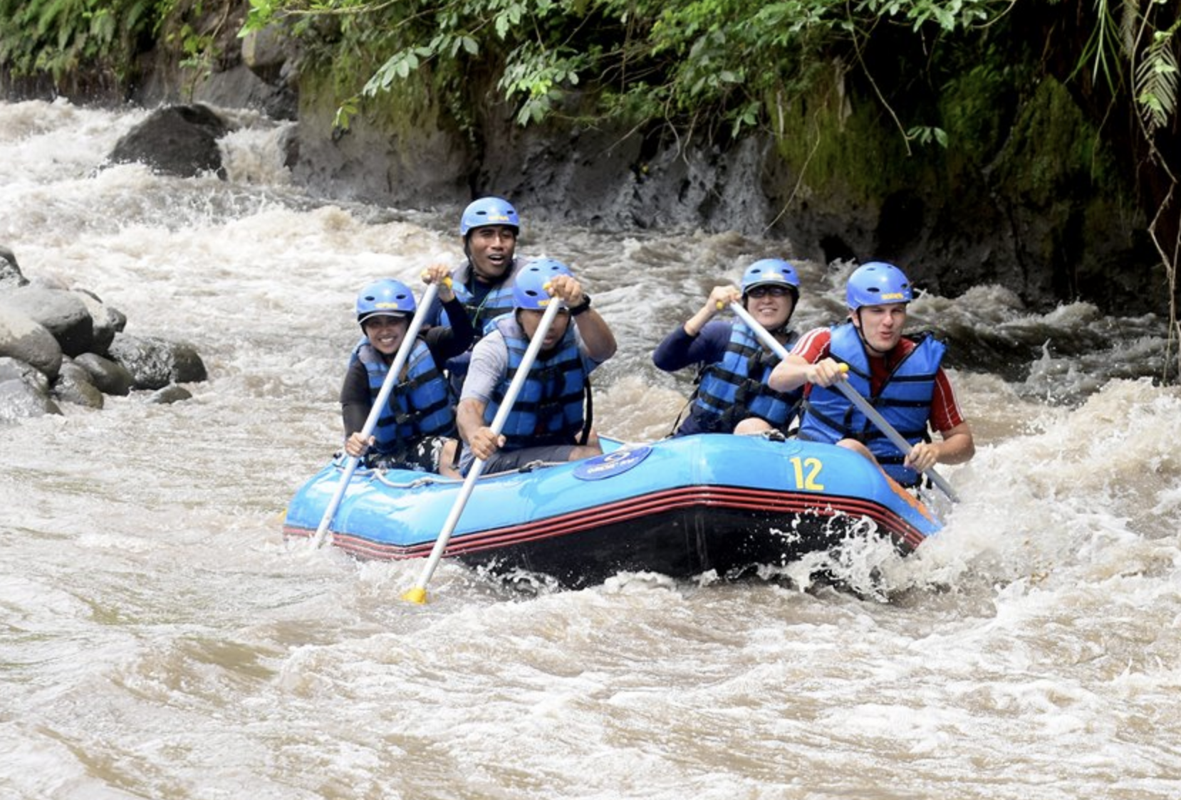 white water rafting tours Bali