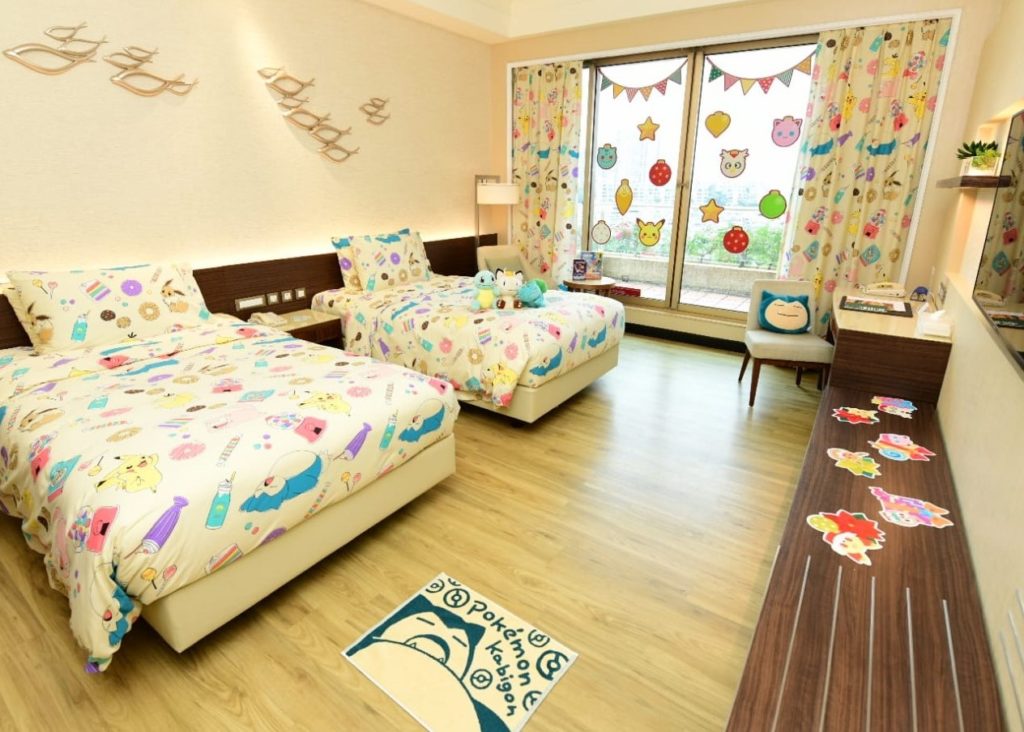 Pokemon Themed Room Gold Coast Hotel Hong Kong