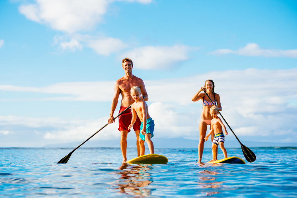 FamilyFriendly Bali Stand Up Paddle Boarding Trips Little Steps