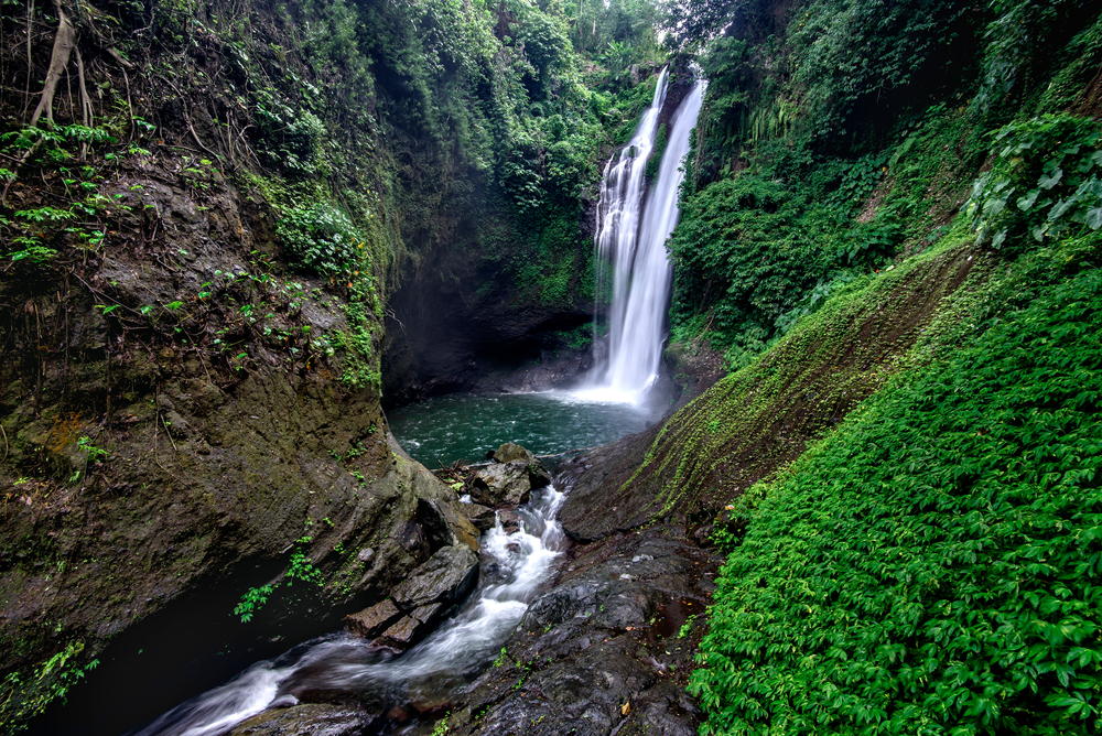 ling Aling Waterfall in North Bali