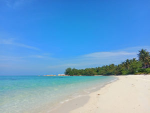 Pantai Pasir Putih White Sand Beach In Candidasa, Bali