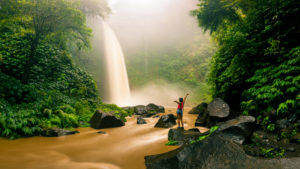 Visit A Secret Waterfall In Bali – Nungnung Waterfall