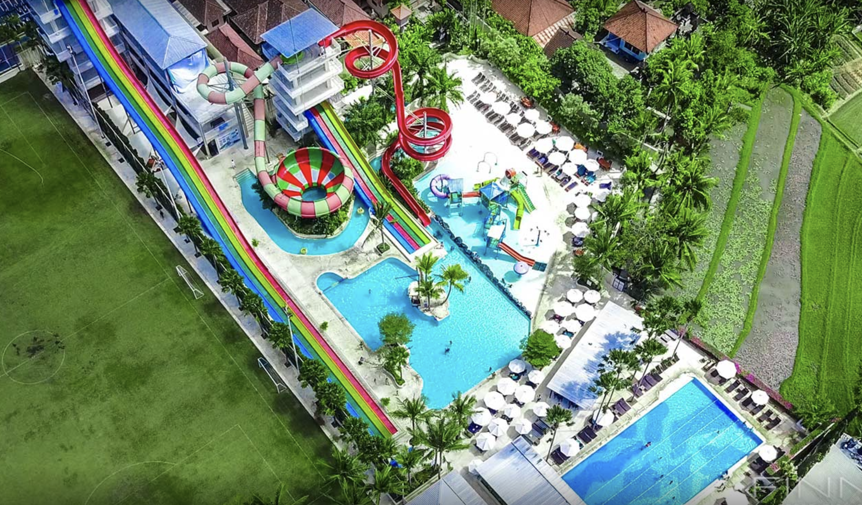 Finns beach club in Bali