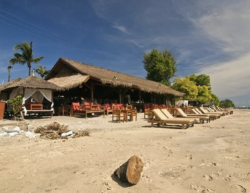 Chill Out Cafe & Bar at Gili Air in Bali, Indonesia