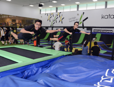Katapult Trampoline Park At ORTO In Singapore