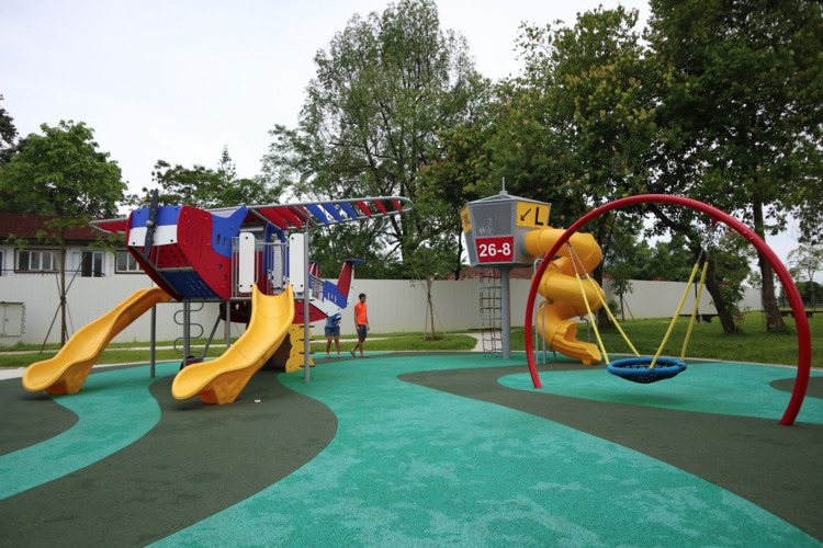 Cool Airplane Playground At The Oval Seletar Aerospace
