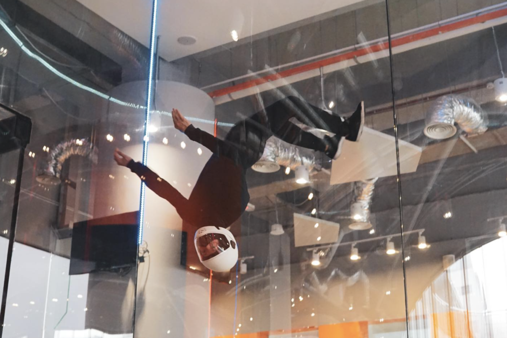 indoor skydiving in KL at AirRider KL
