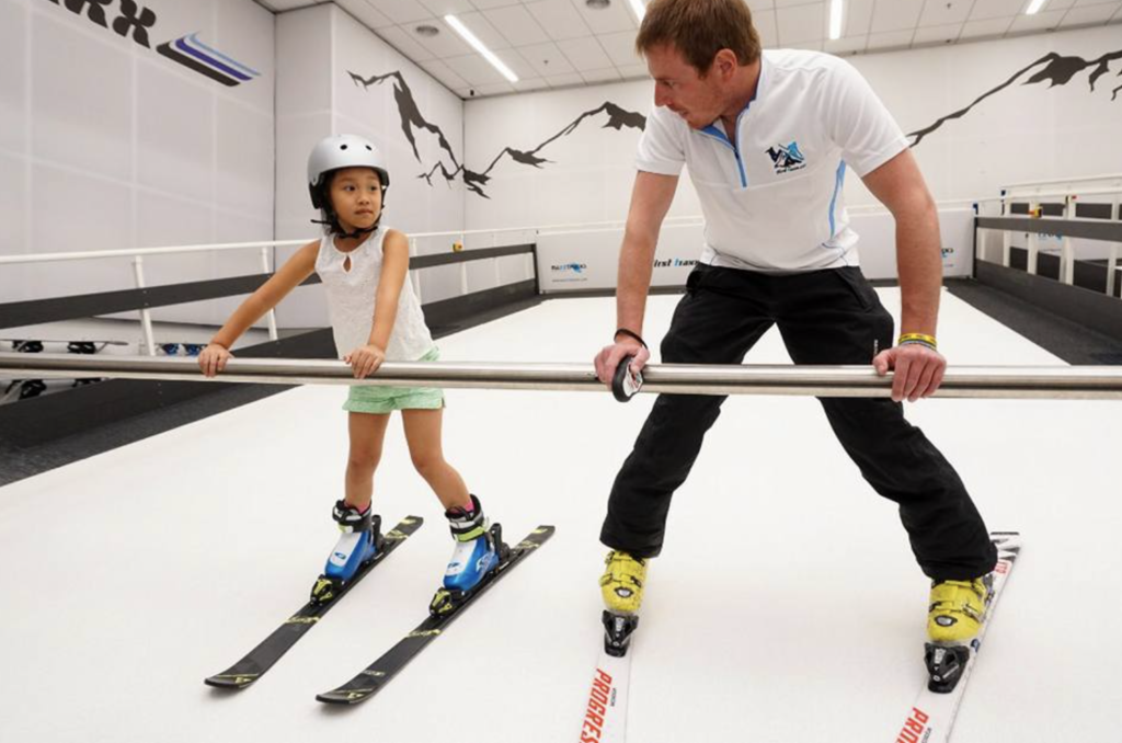 First Traxx Kuala Lumpur indoor skiing in a mall