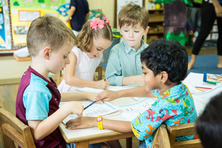 Preschool students White Lodge Kuala Lumpur