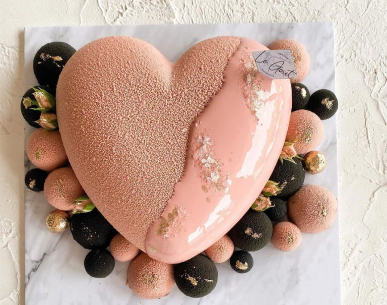 Le Gout Patisserie Jakarta Mirror Glazed Cake Entrement Petit Gateaux