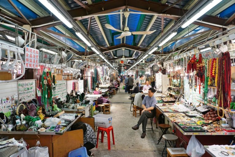 Jade Market In Hong KOng