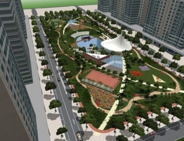 Taipa Central Park In Macau For Families