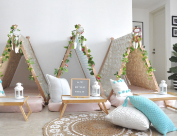 Indoor Glamping Kids Party With Petit Soirees Singapore *CLOSED DOWN