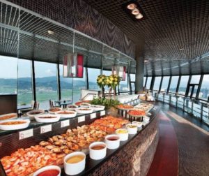 360 Café Revolving Restaurant In Macau Tower