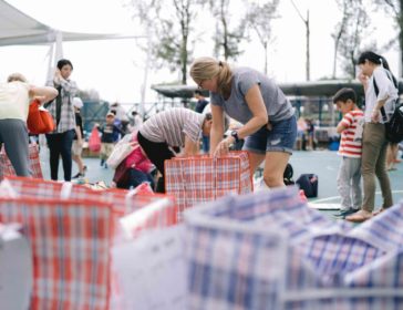 Yau Ma Tei Kindness Walk With Hands On Hong Kong