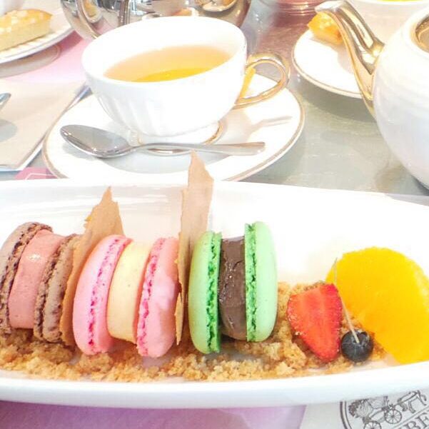 Macarons In A Plate From Amber Chocolate Bar Jakarta