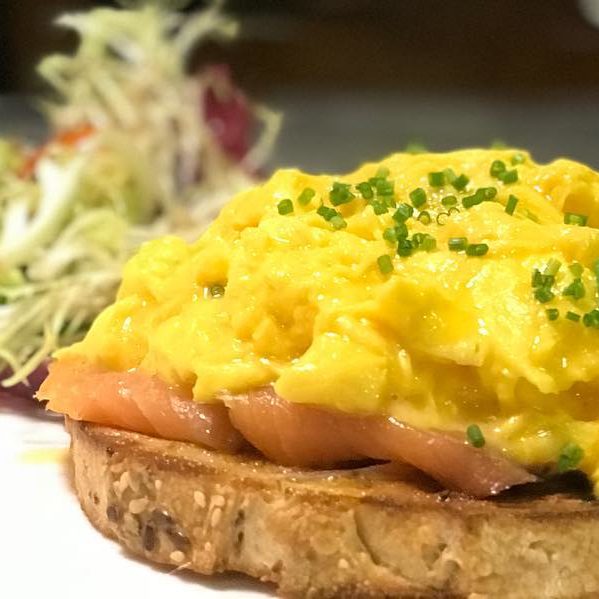 Egg On Toast At Antipodean Cafe Jakarta