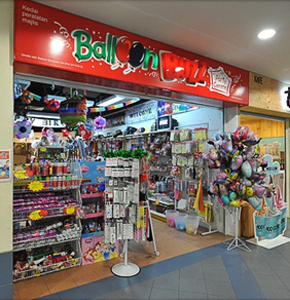 Party supplies and decorations shop in Kuala Lumpur near me at Balloon Buzz