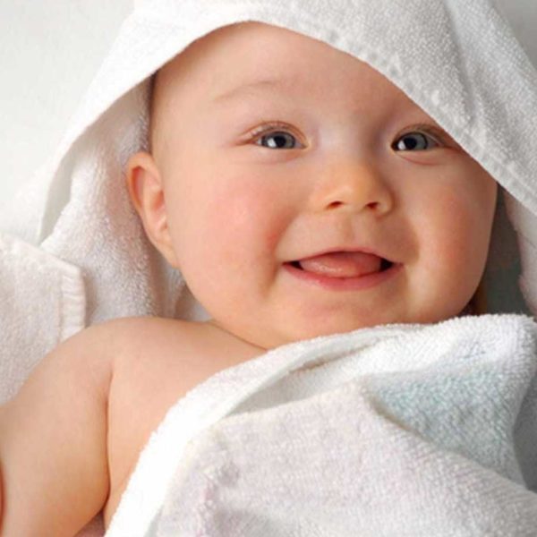 Baby Wrapped In A Blanket