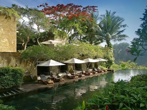 super luxury resort in ubud for families
