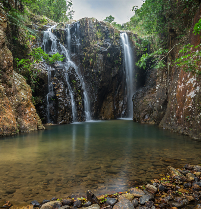 Tai Tam Mound Waterfall, Hong Kong