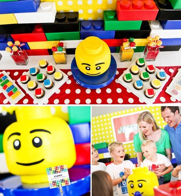 Lego Themed Birthday Party At Bricks 4 Kidz
