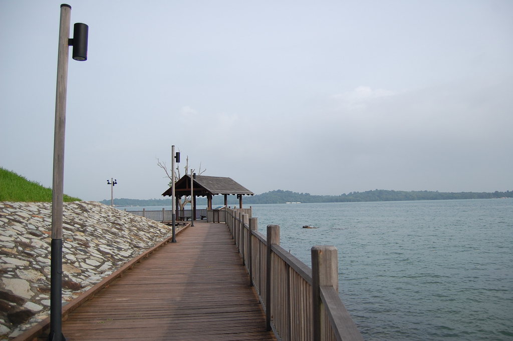 Stroller Friendly Walk at Changi Point Coastal Walk, SG