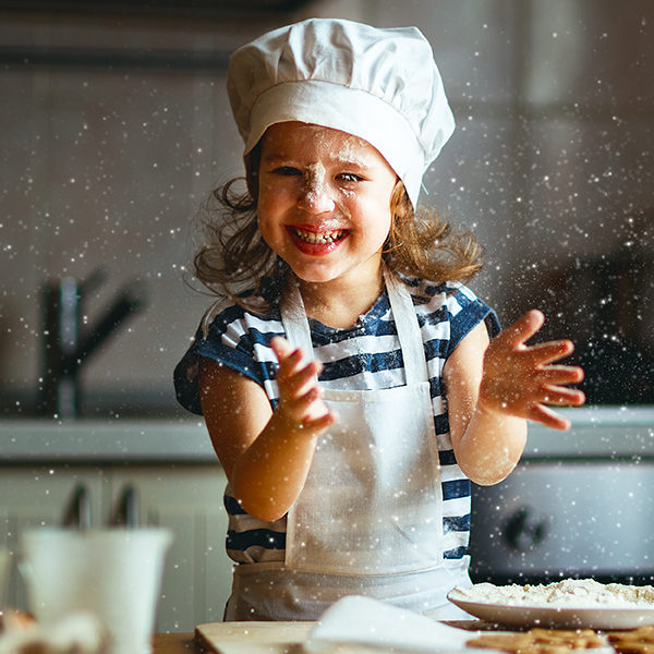 Happy Child Baking
