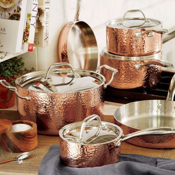 Copper Pots And Pans From Crate and Barrel Singapore