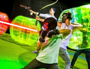 Crossfire Neon Sports Carnival In Hong Kong