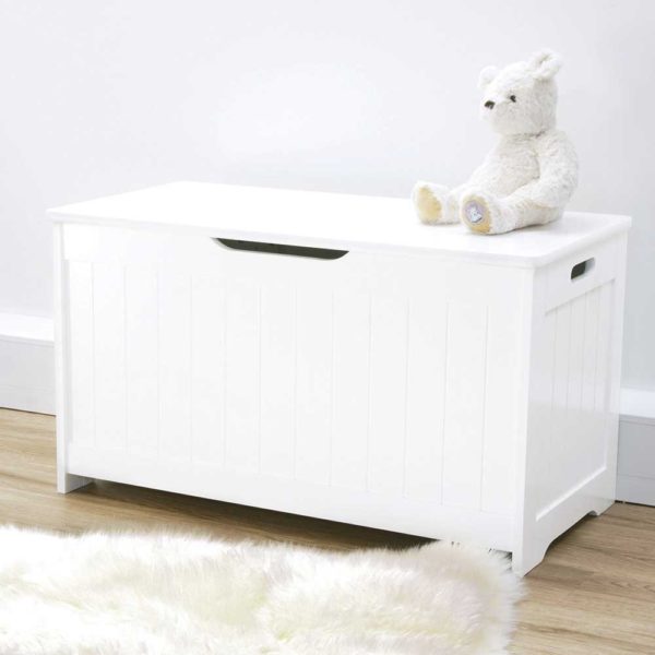 White Toy Box From Daiso Singapore