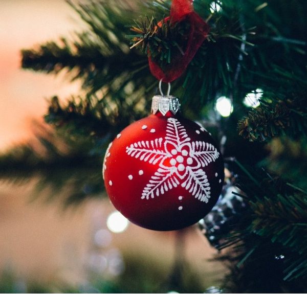 Red Christmas Tree Ornament From Department Stores In Jakarta