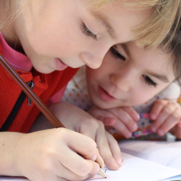 Girls Studying