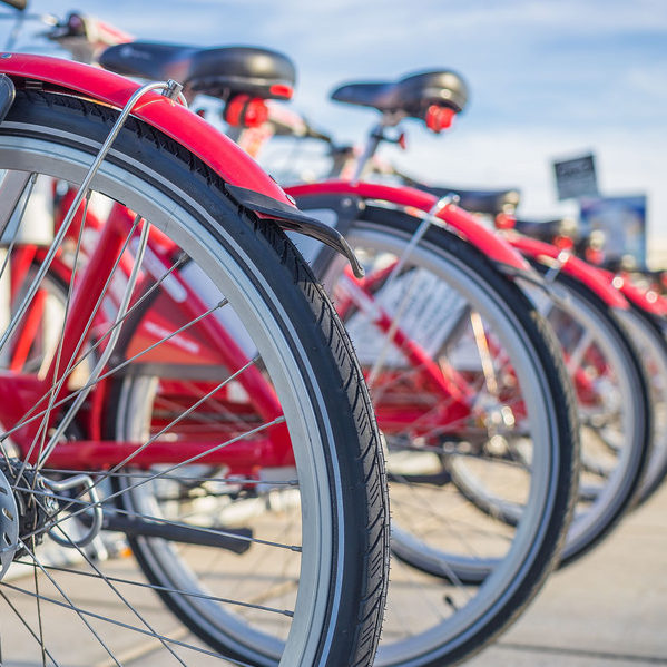 Bikes Parked In A Row Eco Bike Jakarta