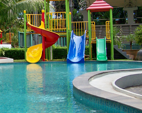 Outdoor Swimming Pool At Elite Club