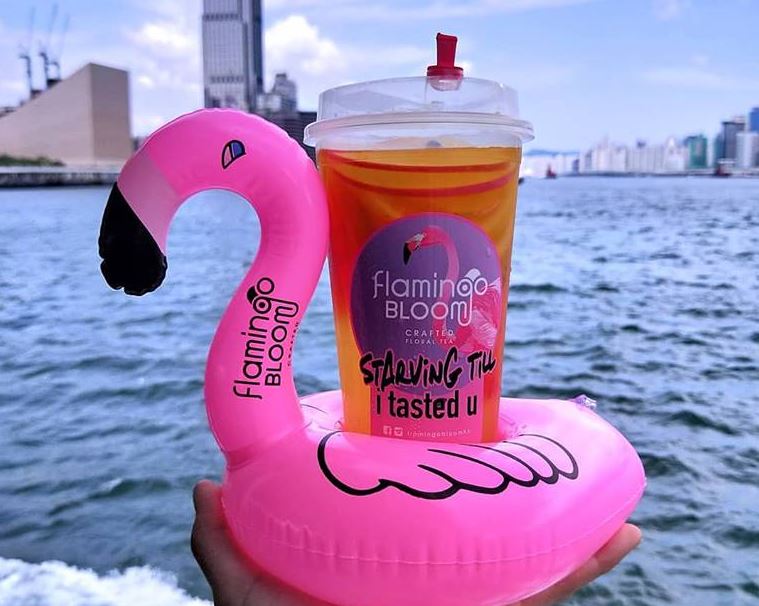 Flamingo Bloom In Hong Kong - Healthy Teas And Botanical Decor