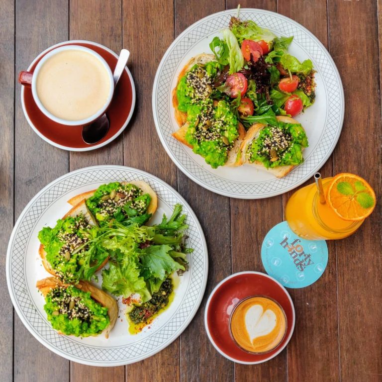 Brunch At Forty Hands Café Singapore