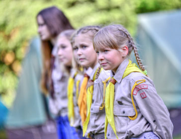 USA Girl Scouts In  Hong Kong