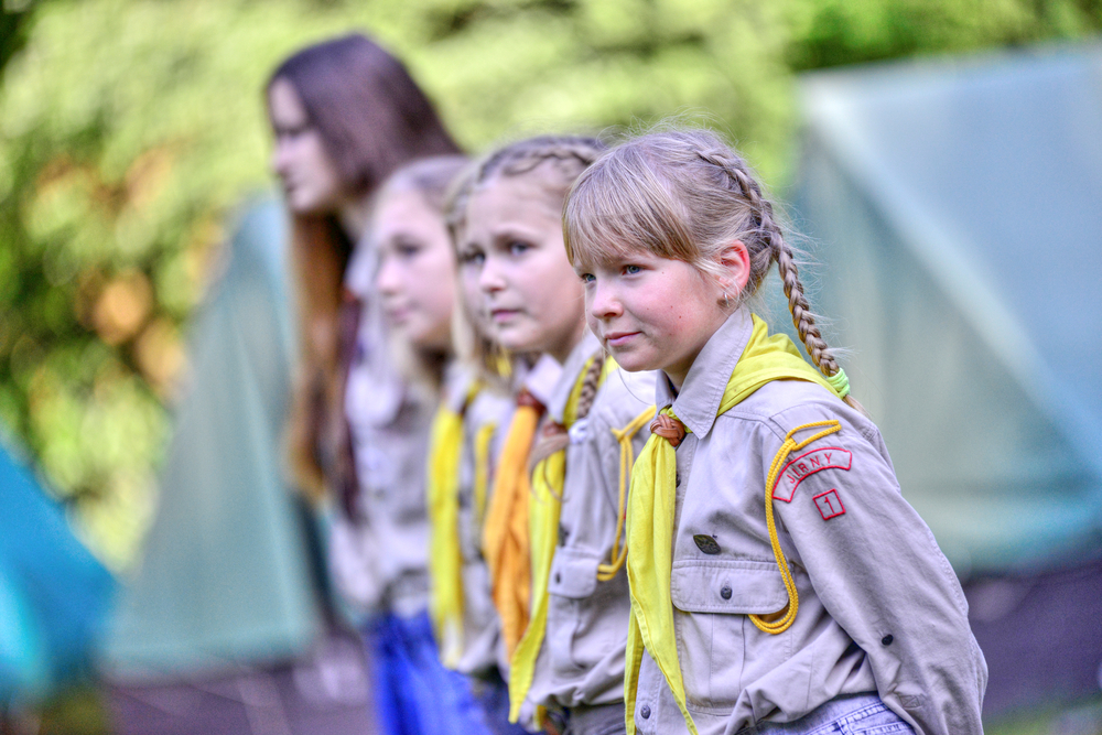 Girl Scouts In Hong Kong