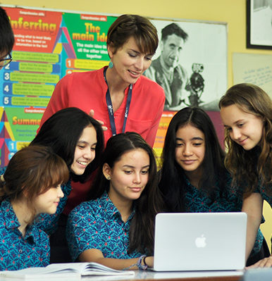 Students At Global Jaya School Jakarta