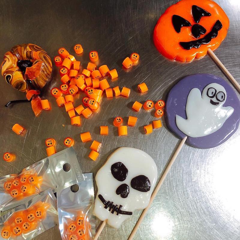 Halloween Candy At Papabubble, Hong Kong