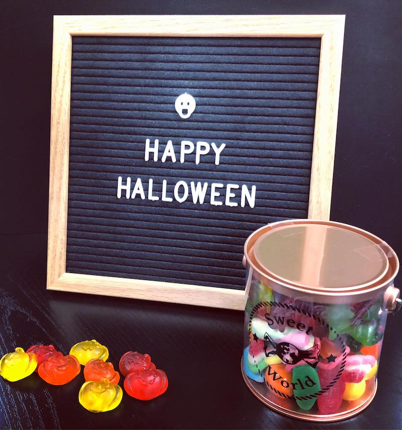 Halloween Candy At Sweet World, Hong Kong