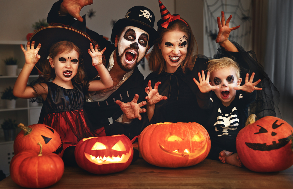 Halloween face paint and makeup in Hong Kong