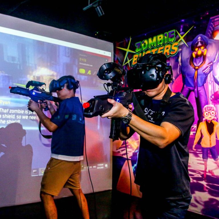 Virtual Reality Headrock VR At Sentosa In Singapore
